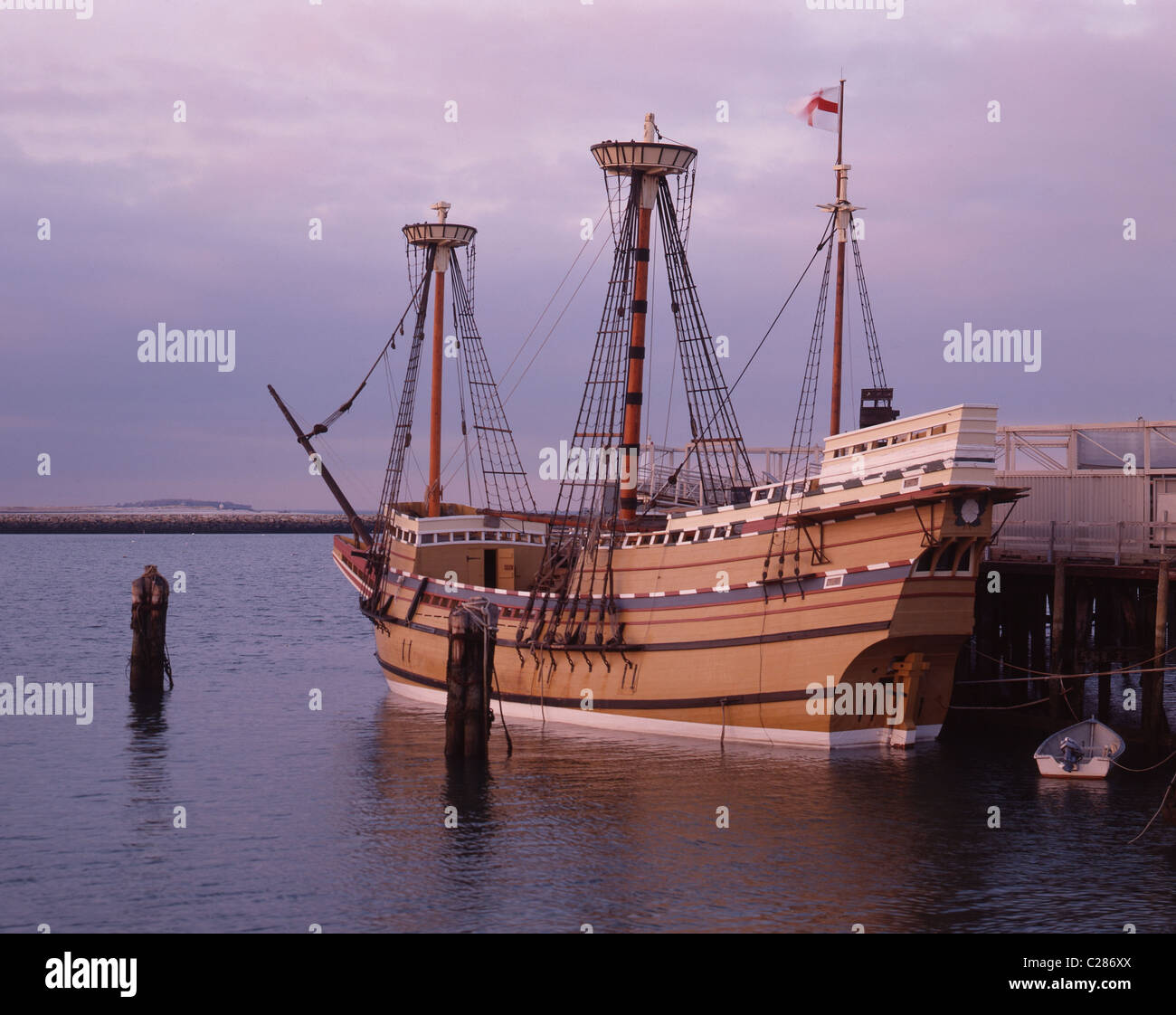 Mayflower ll, Plymouth, MA Stock Photo