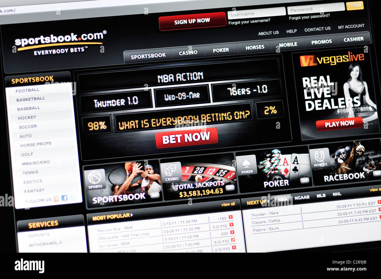 Sportsbook hires stock photography and images Alamy