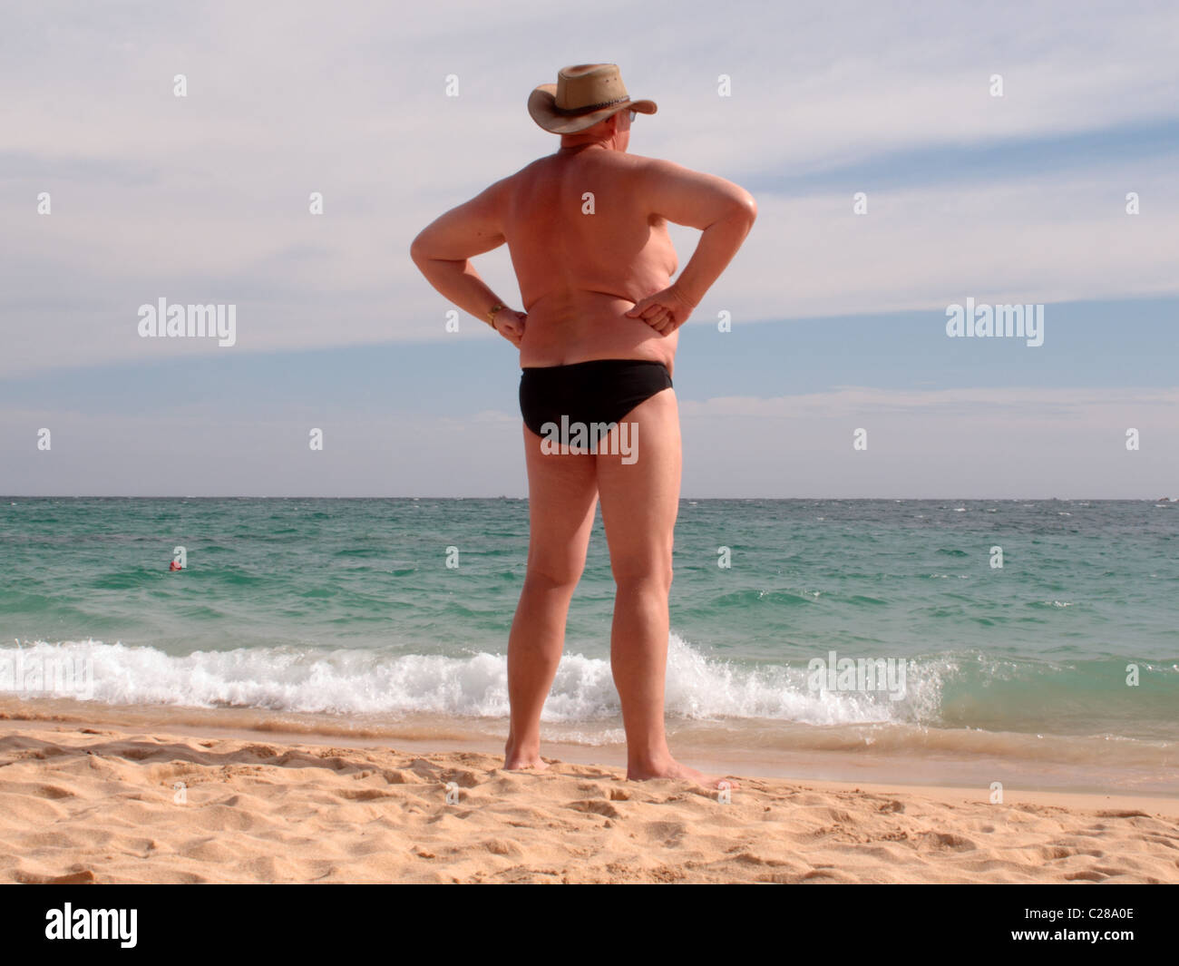 Man Speedos Beach High Resolution Stock Photography and Images - Alamy