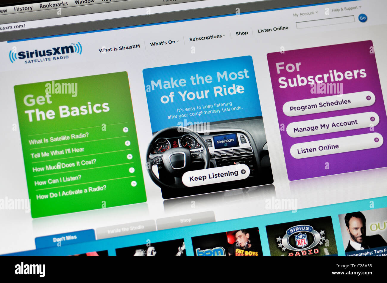 Siriusxm radio hires stock photography and images Alamy