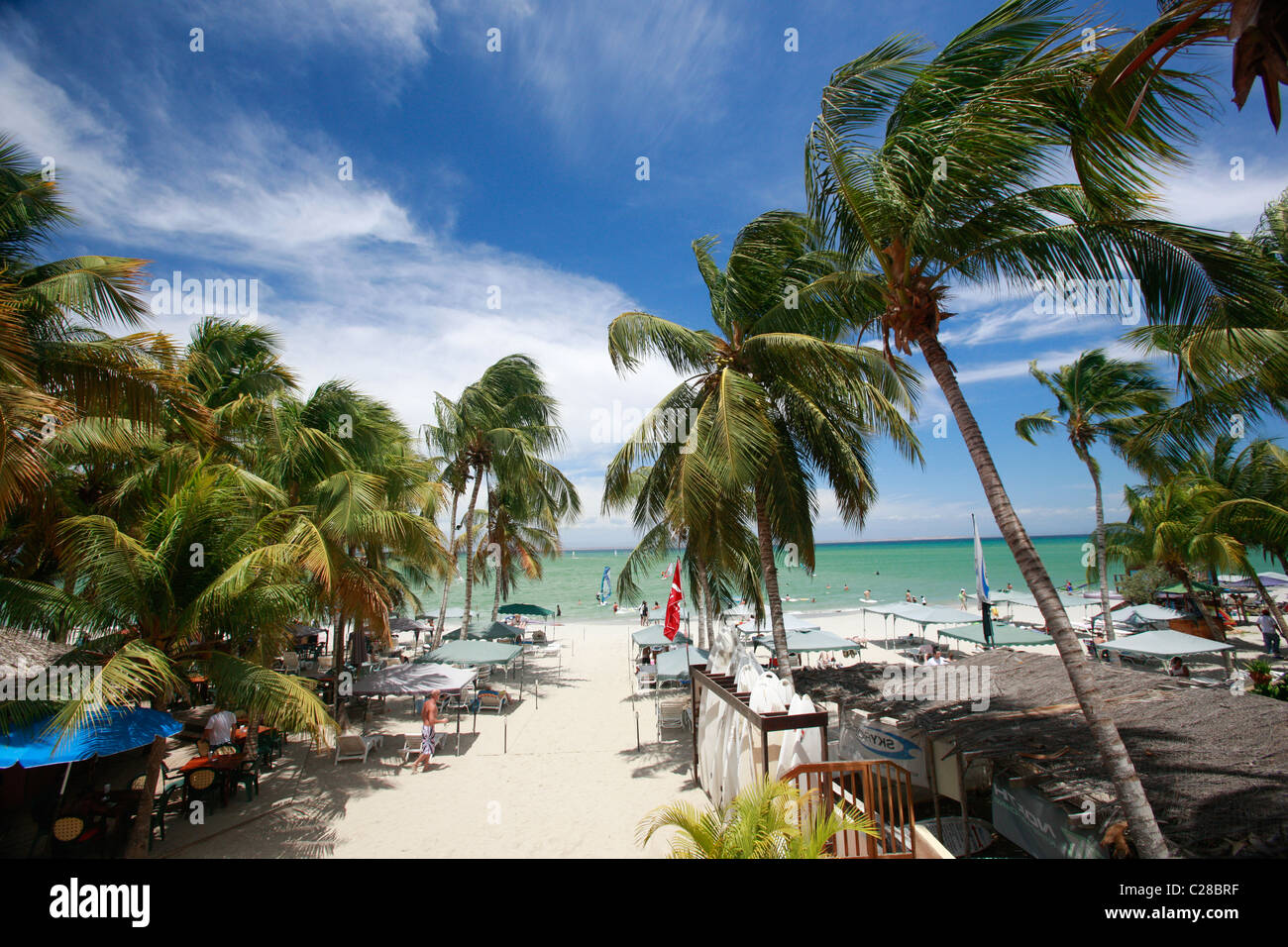 El Yaque Beach Margarita Island Venezuela Stock Photo