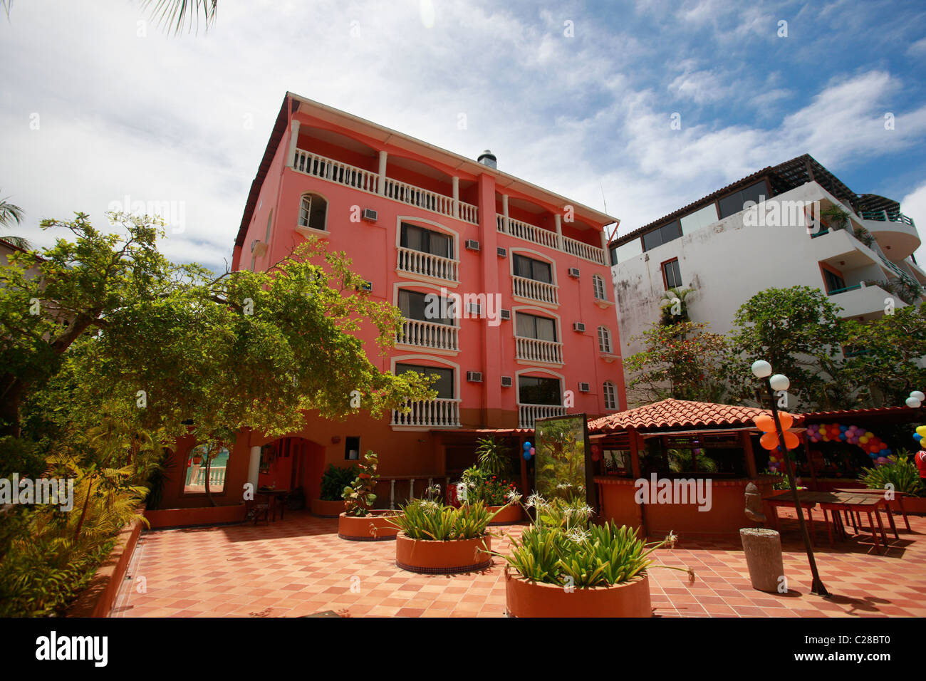 Hotel on El Yaque Beach Margarita Island Venezuela Stock Photo Alamy