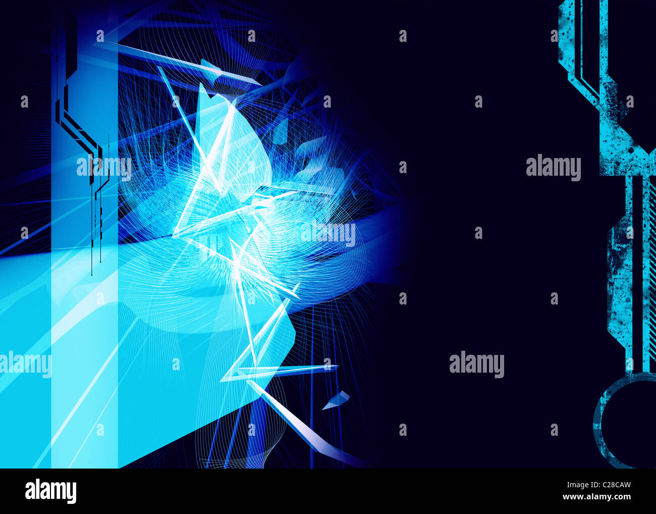 Computer designed modern abstract background with space for your text