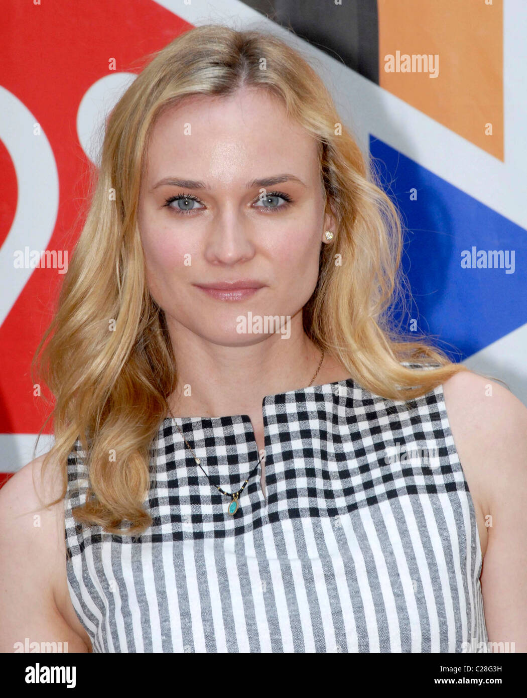 German actress diane kruger smiles hi-res stock photography and