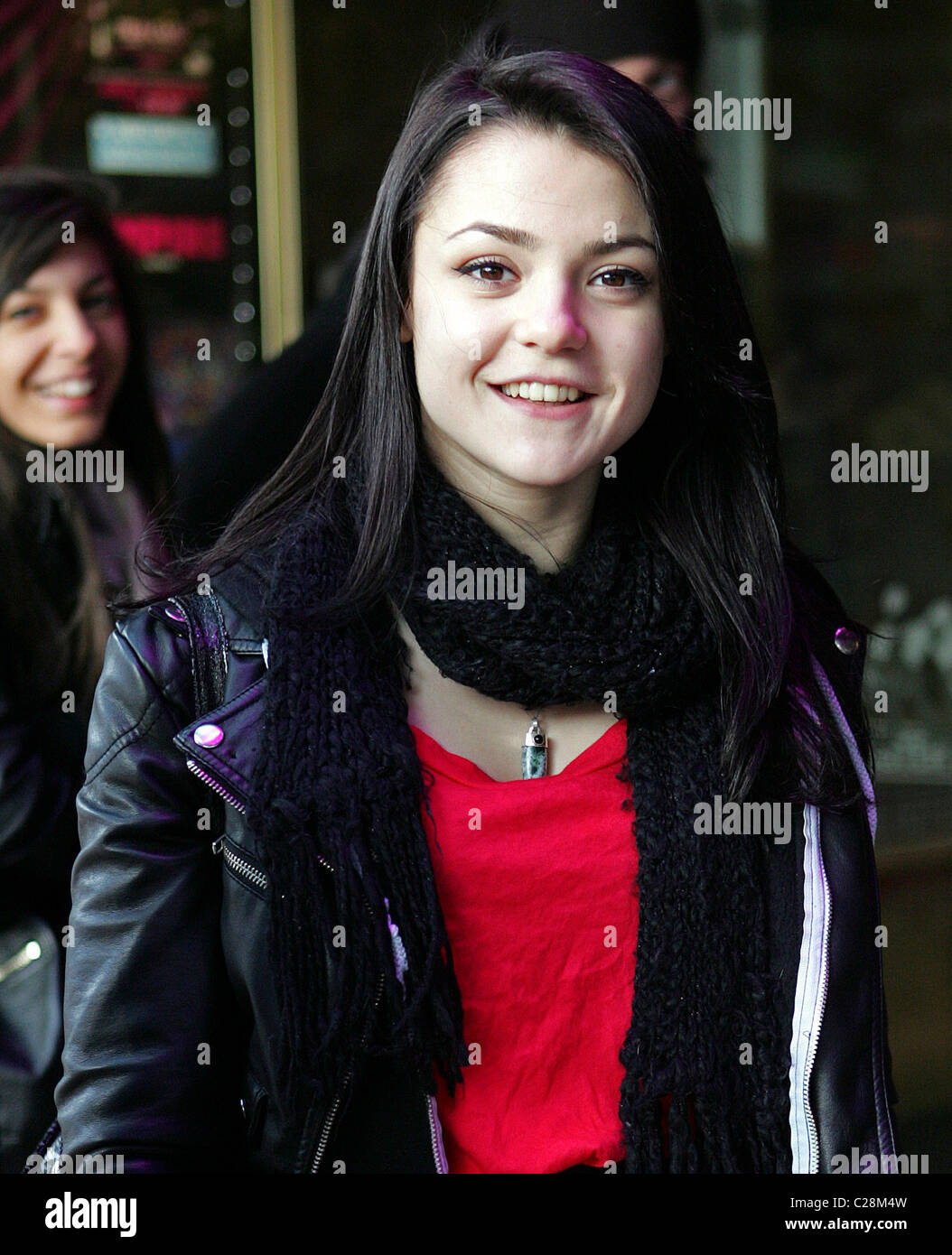 Megan Prescott Premiere of 'Alvin and the Chipmunks 2: The Squeakquel' held in Leicester Square London, England - 05.12.09 Stock Photo