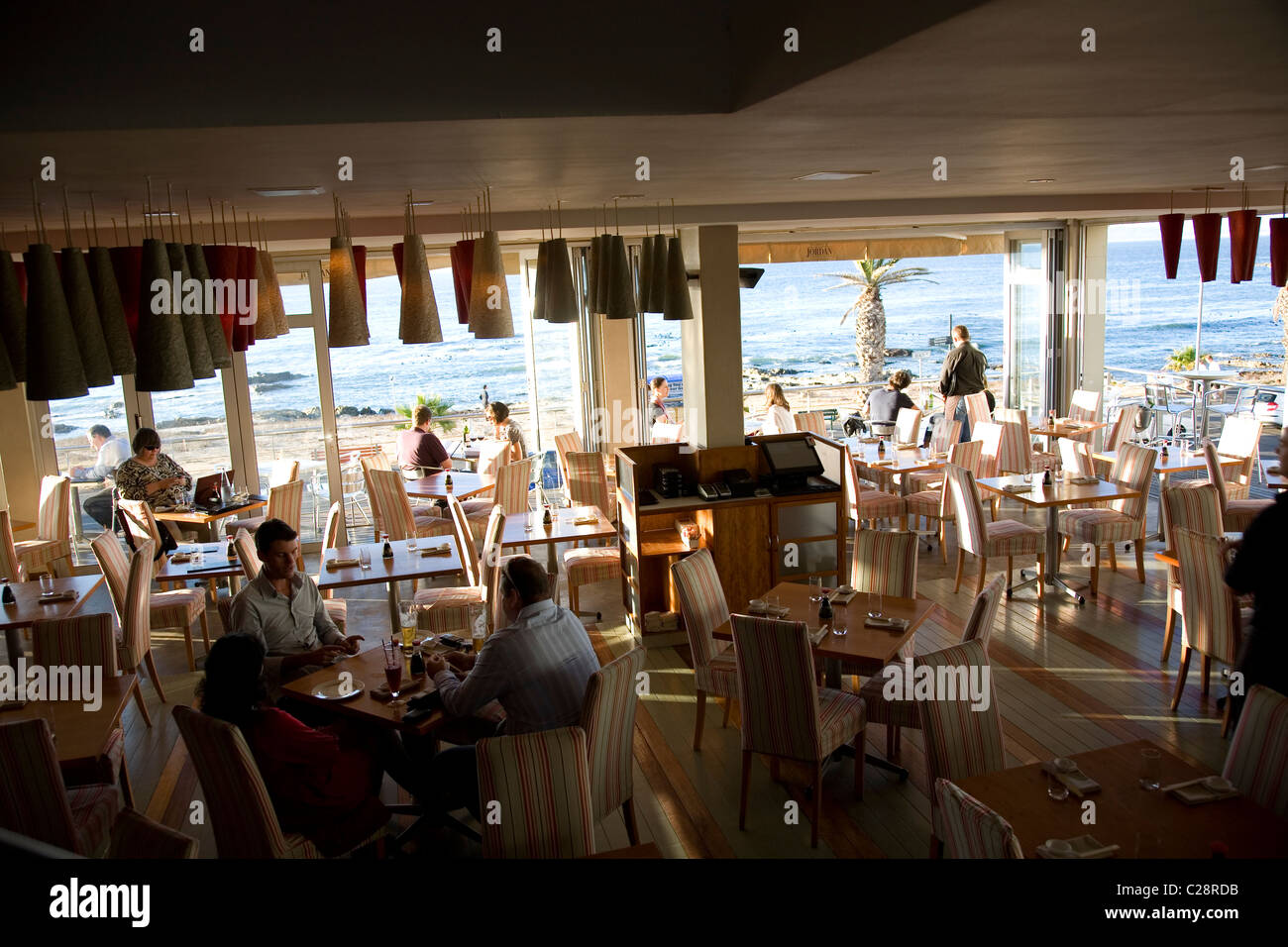 Eating out at Wakame Restaurant in Mouille Point Cape Town Stock