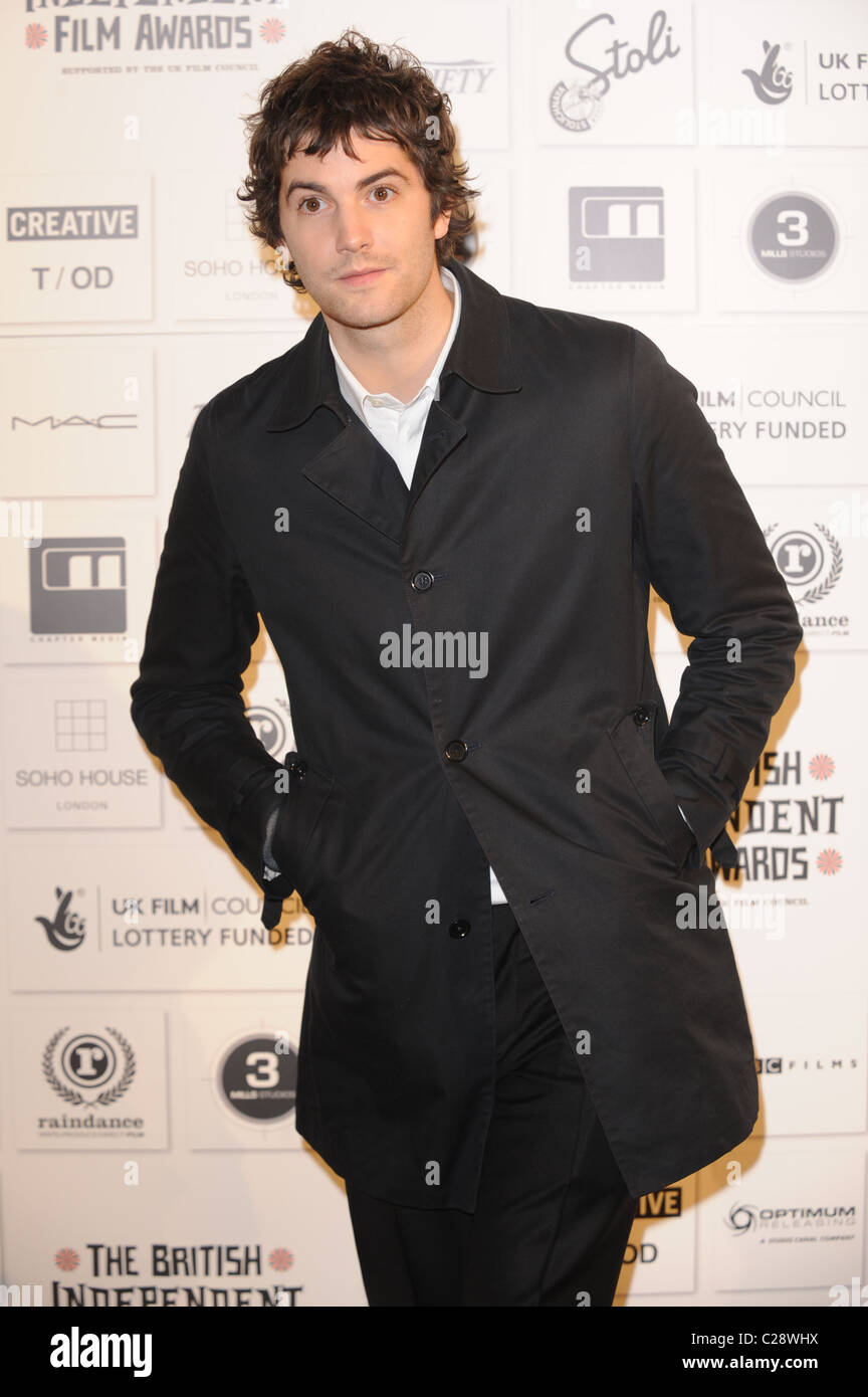 Jim Sturgess The British Independent Film awards London, England - 06. ...
