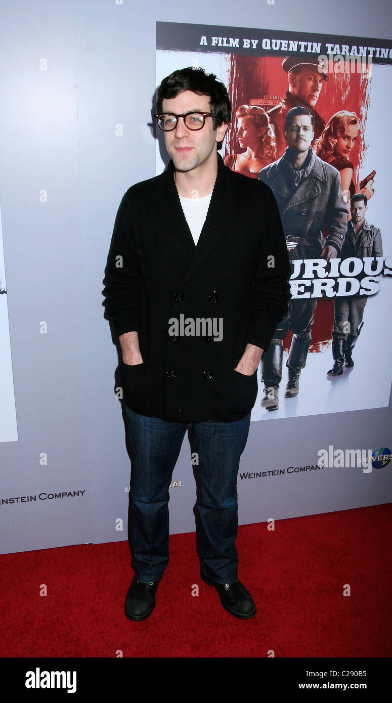 B.J. Novak "Inglourious Basterds" BluRay And DVD Launch Arrivals held at the New Beverly