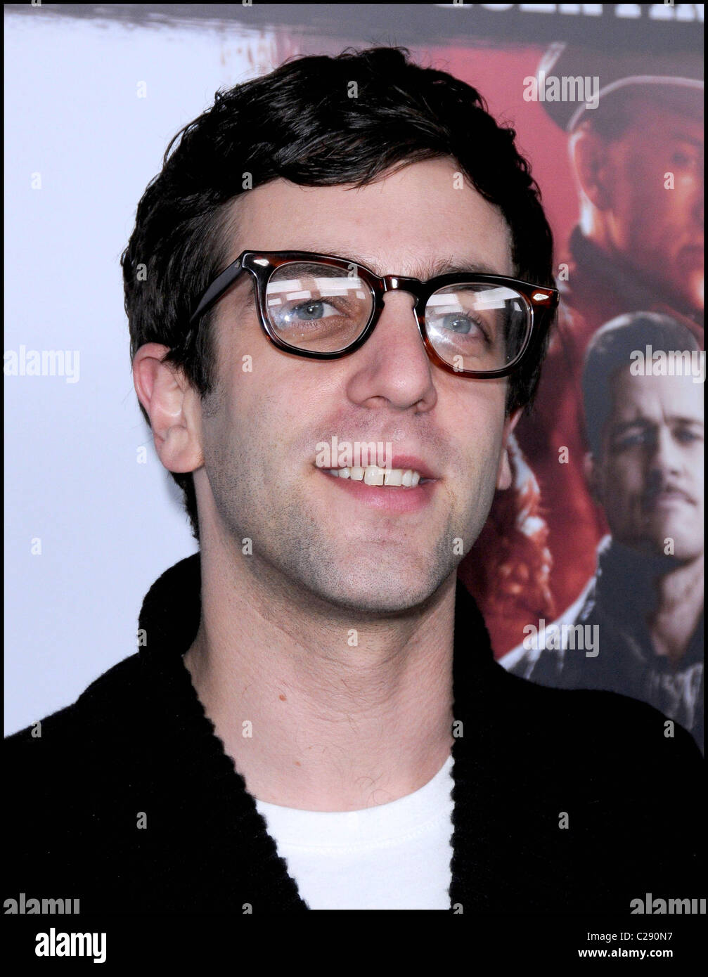 B.J.Novak "Inglourious Basterds" BluRay And DVD Launch Arrivals held at the New Beverly