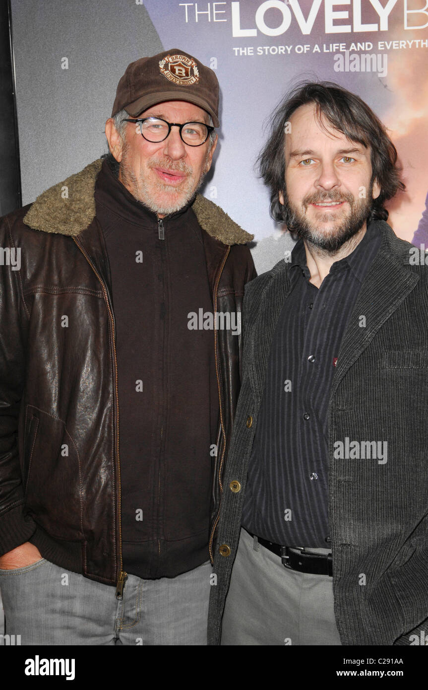 Steven Spielberg and Peter Jackson Premiere of 'The Lovely Bones' at  Grauman's Chinese Theatre Los Angeles, California Stock Photo - Alamy