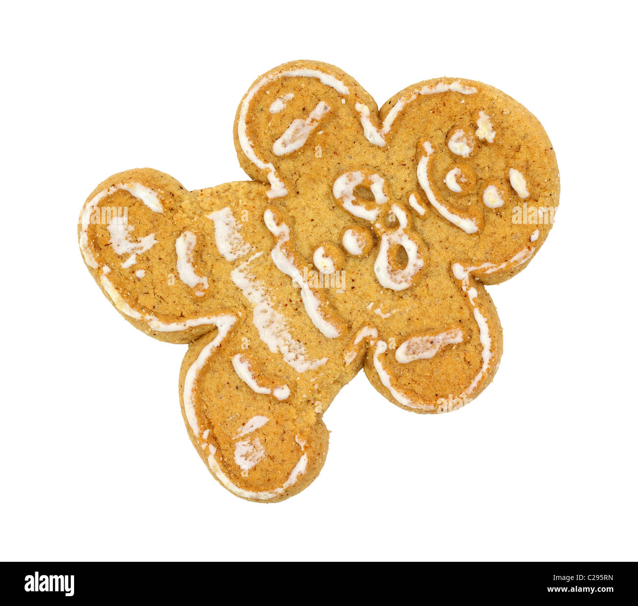 Gingerbread cookie man Stock Photo - Alamy