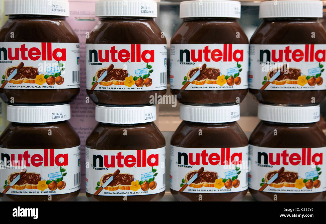 single serving nutella, 5kg bottles. so many cacao and haze…