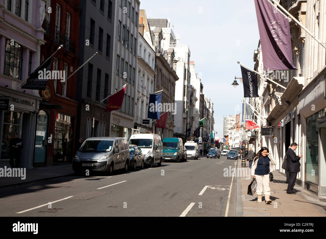 Cartier old bond street hi-res stock photography and images - Alamy