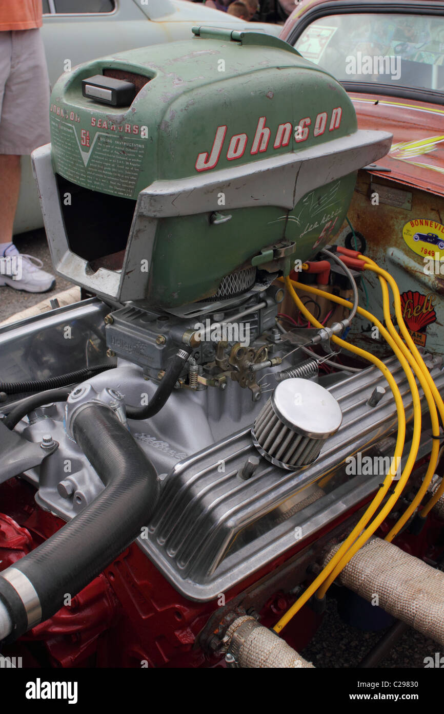 Lonestar Rod & Kustom Roundup 2011 Stock Photo