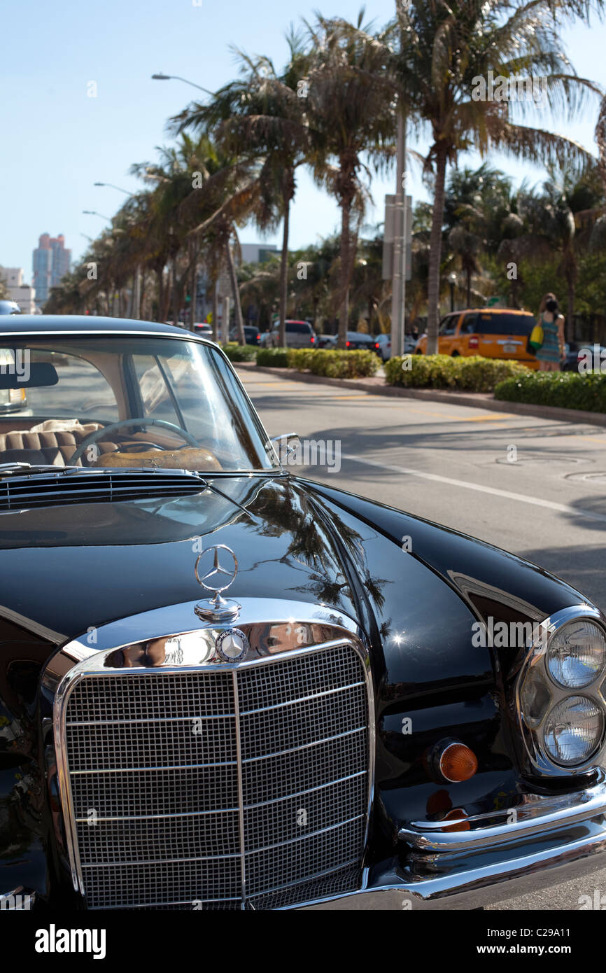 Mercedes Of Miami >> Classic Mercedes Benz Car In The Streets Of Miami Beach Fl Stock Mercedes Of Miami >> Classic Mercedes Benz Car In The Streets Of Miami Beach Fl Stock