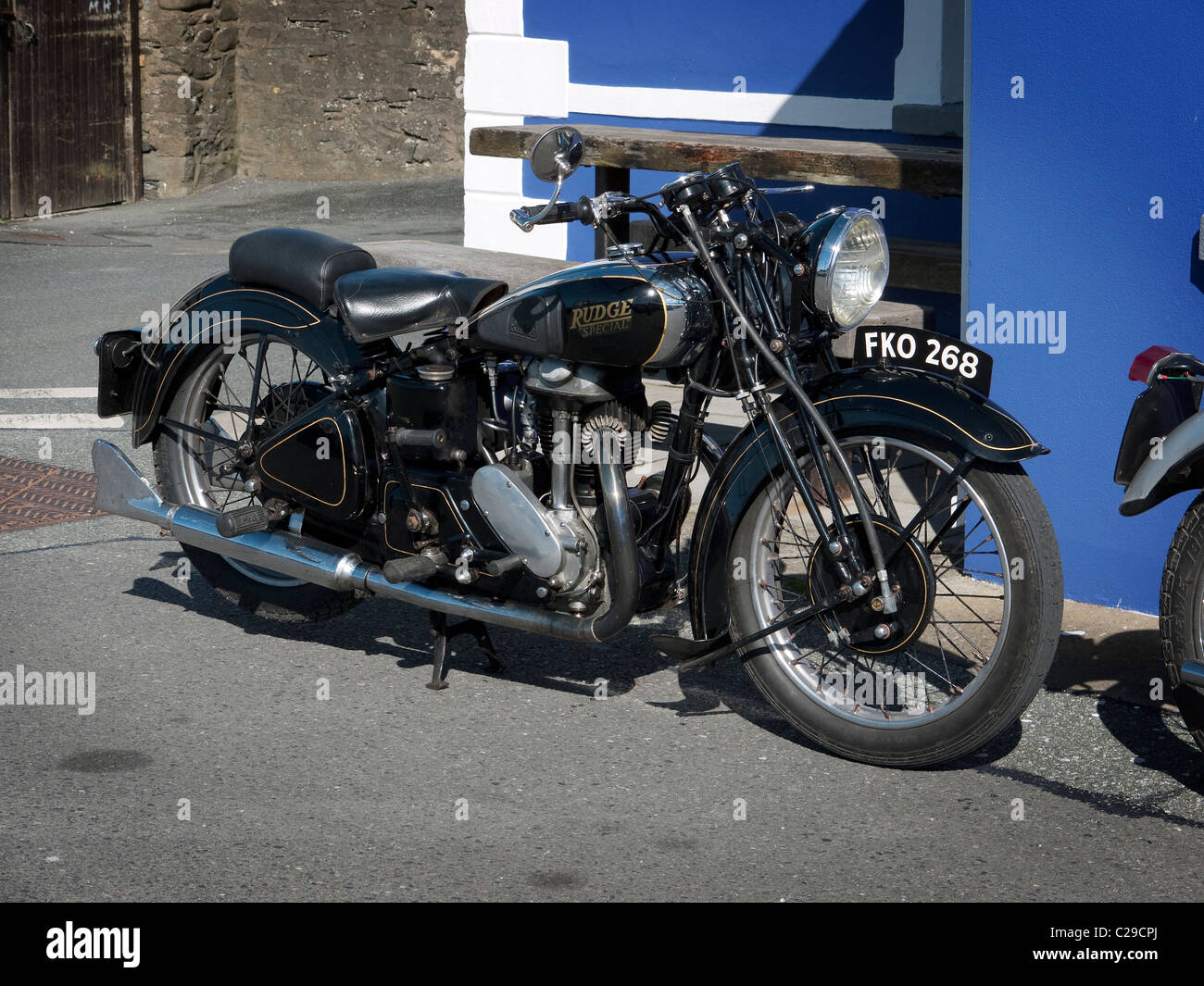 Rudge special Motorcyle Stock Photo