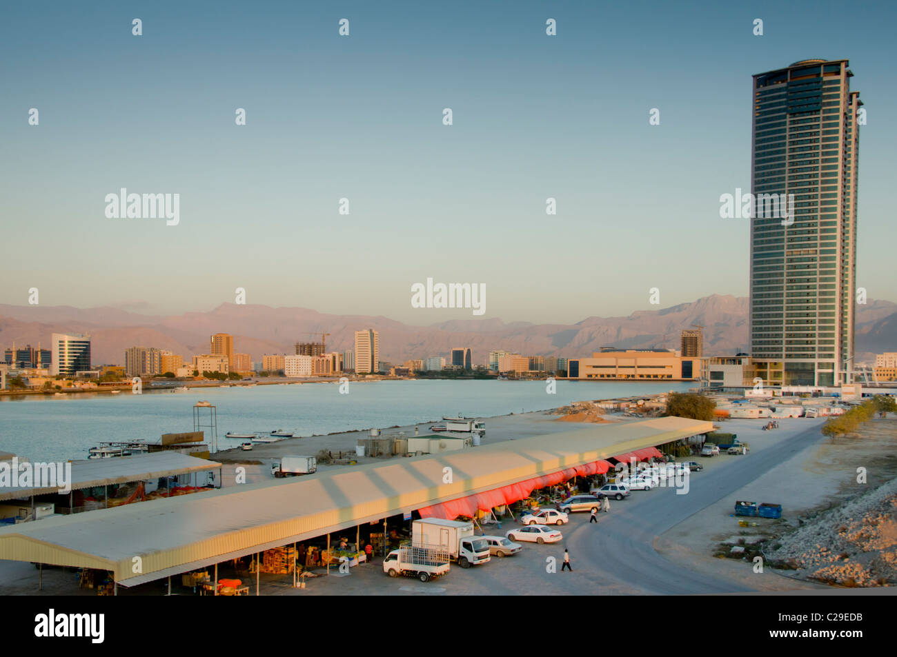 Middle east, UAE, United Arab Emirates, Ras Al Khaimah, Nakheel Stock Photo