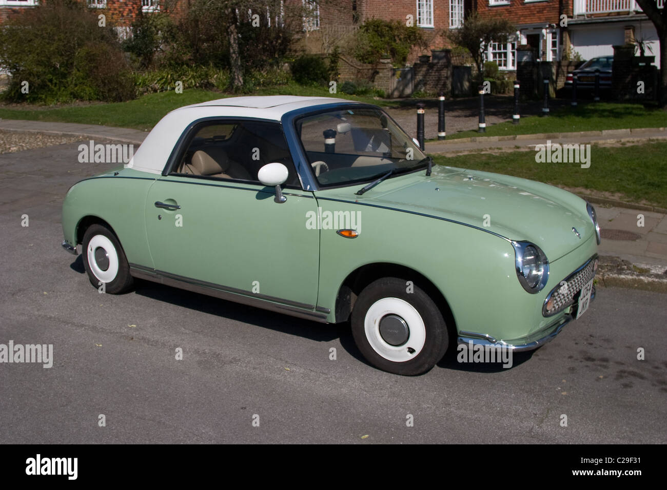 1960's Nissan Figaro classic coupe sports car Stock Photo - Alamy