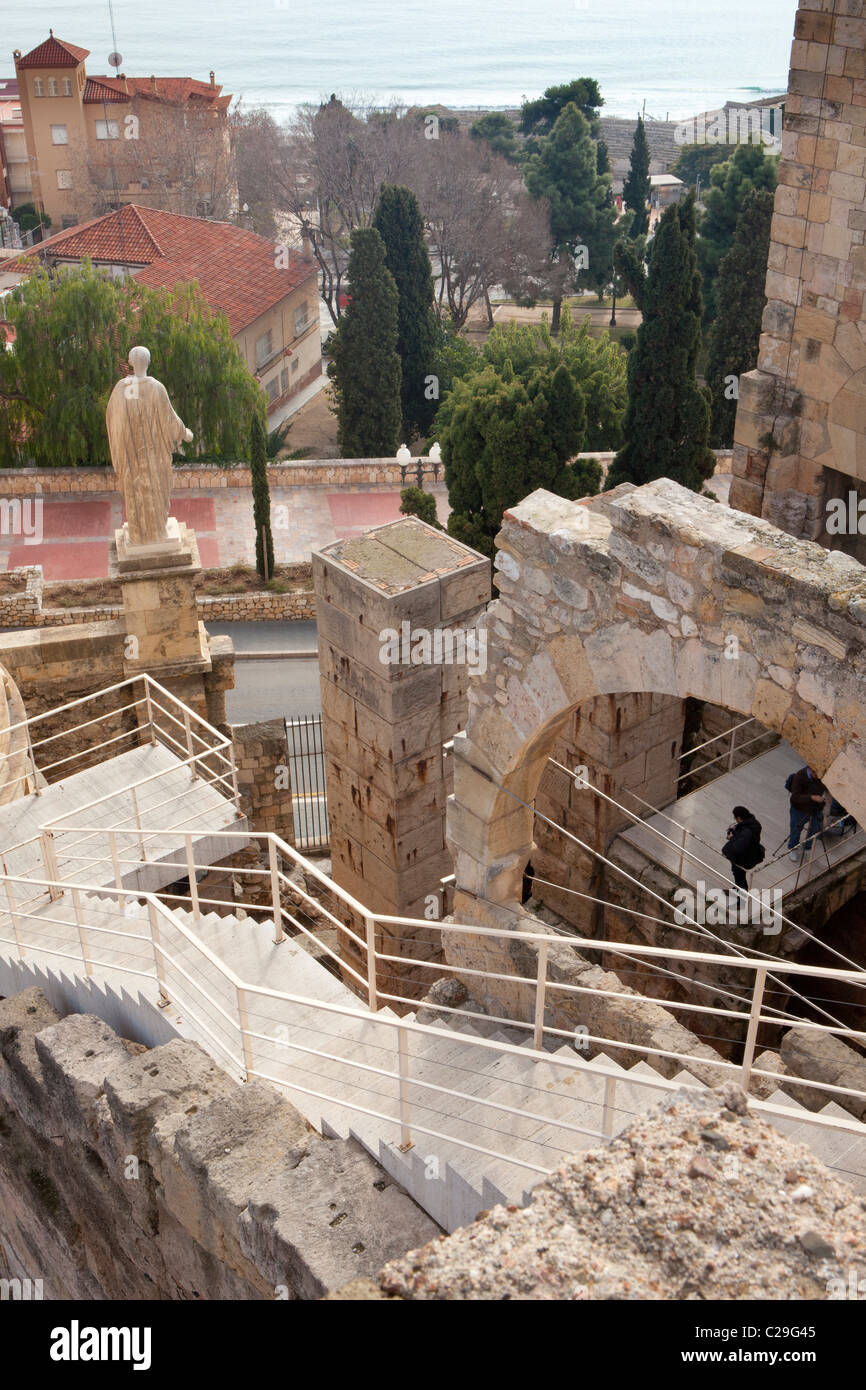 Pretorian and Roman Circus Museum, Tarragona, Spain Stock Photo Alamy