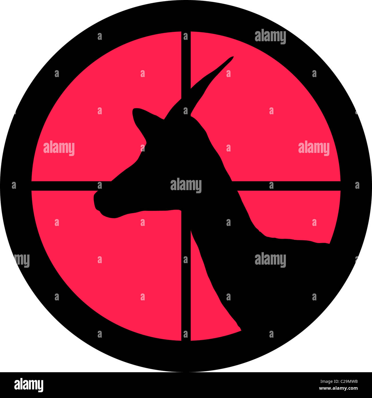 In the scope series Impala in the crosshair of a gun???s telescope