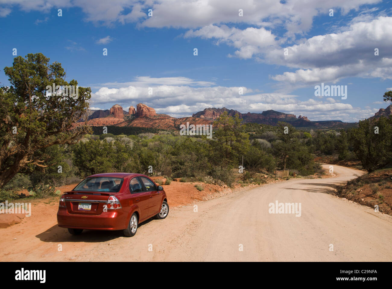 Red Rock Loop scenic drive. Sedona, Arizona, United States. Stock Photo