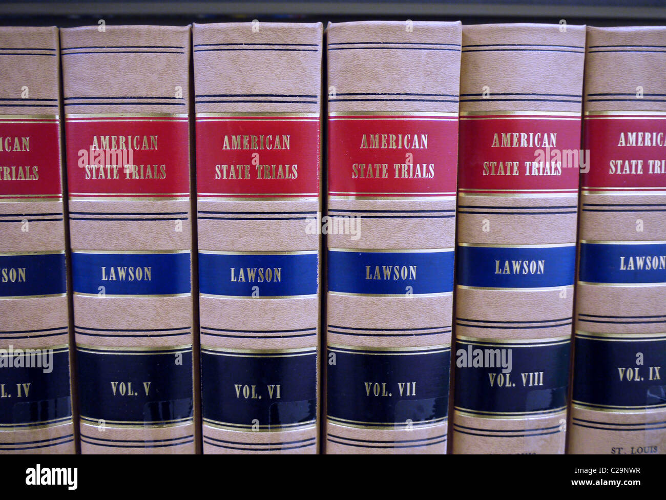 Old law books Stock Photo Alamy