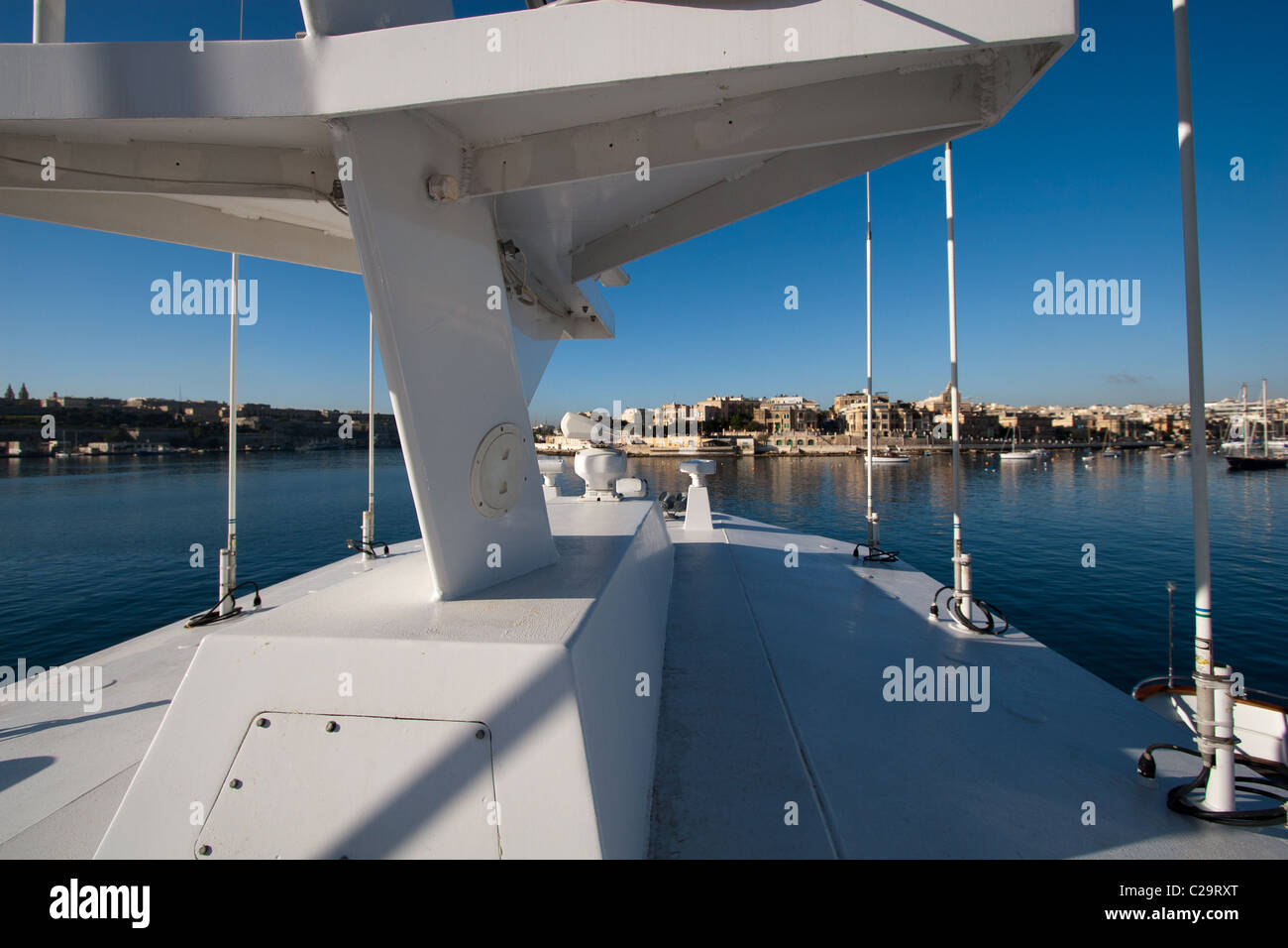 Radio aerials on boat hires stock photography and images Alamy