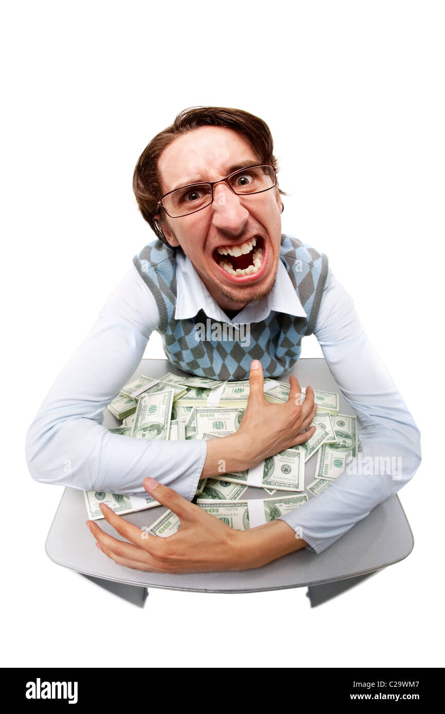 Greedy money Cut Out Stock Images & Pictures - Alamy