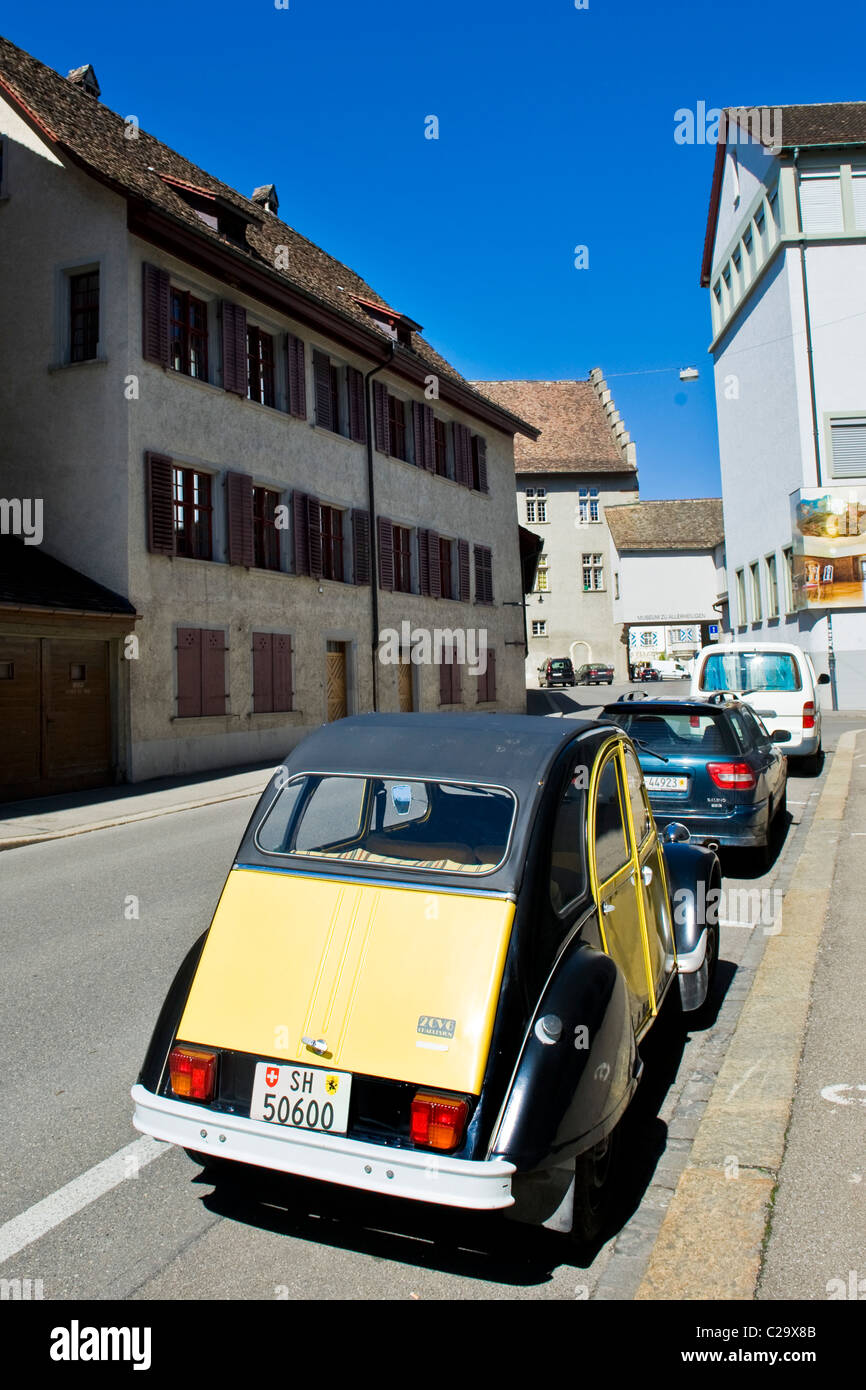 Citroen 2 cv, Schaffhausen, Switzerland Stock Photo - Alamy