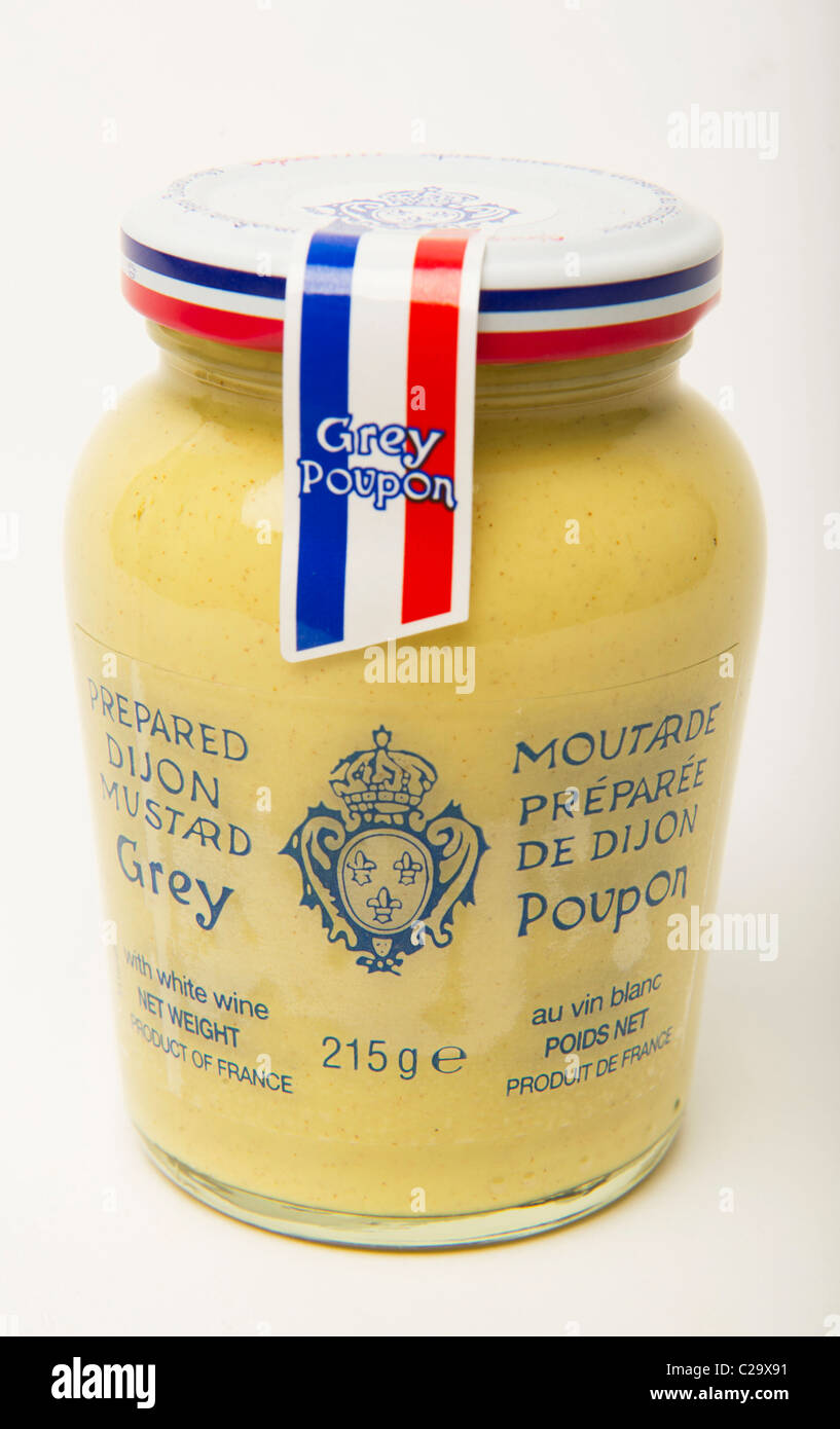 French Dijon Mustard Stock Photo - Alamy