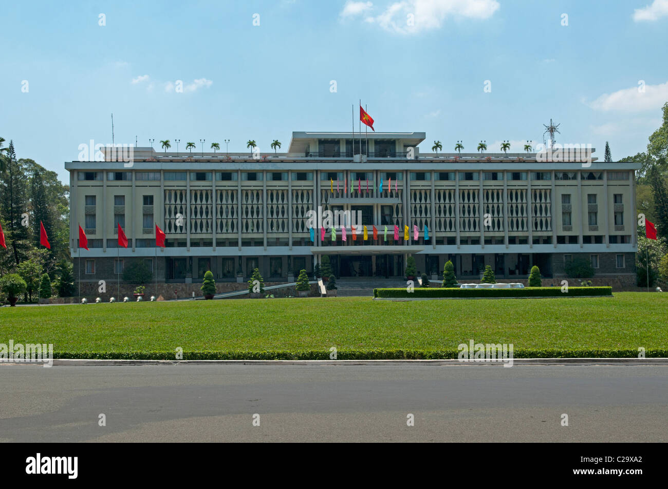 The Reunification Palace In Ho Chi Minh City, Vietnam Stock Photo - Alamy