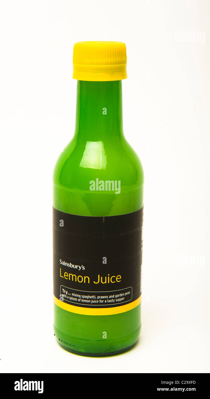 Lemon Juice Stock Photo