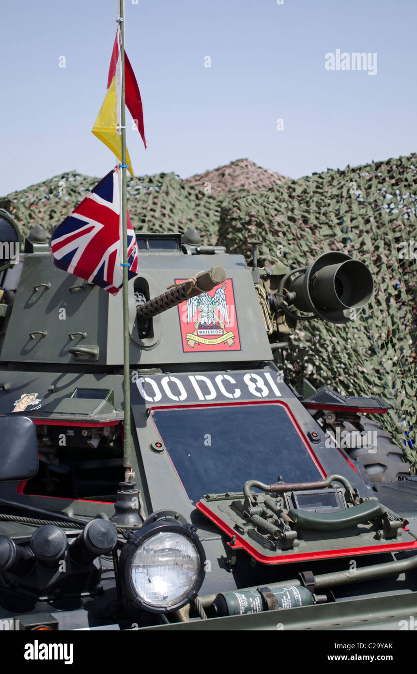 An armored vehicle on display at the Luke Days air show at Luke Air