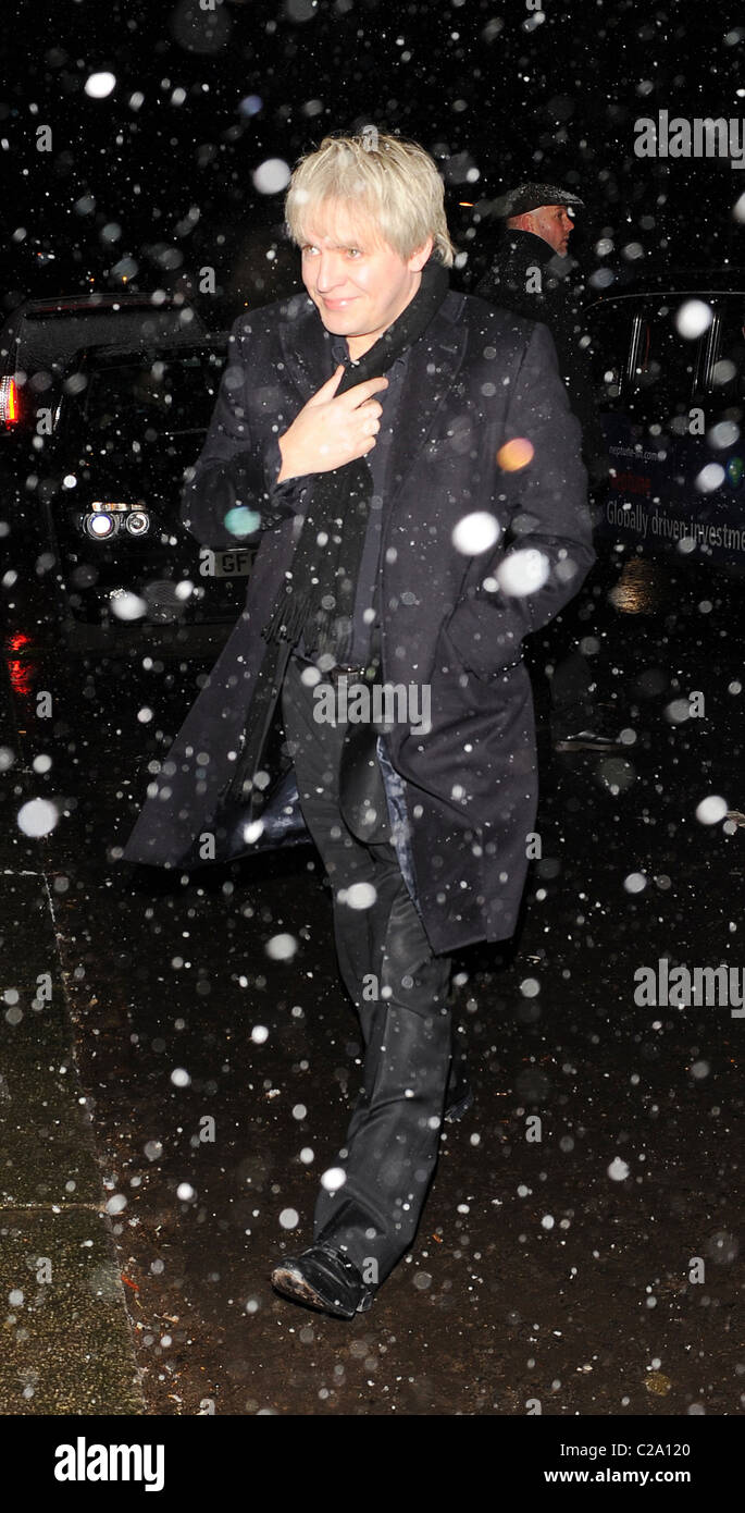 Nick Rhodes attending the Freud Annual Christmas Party London, England ...