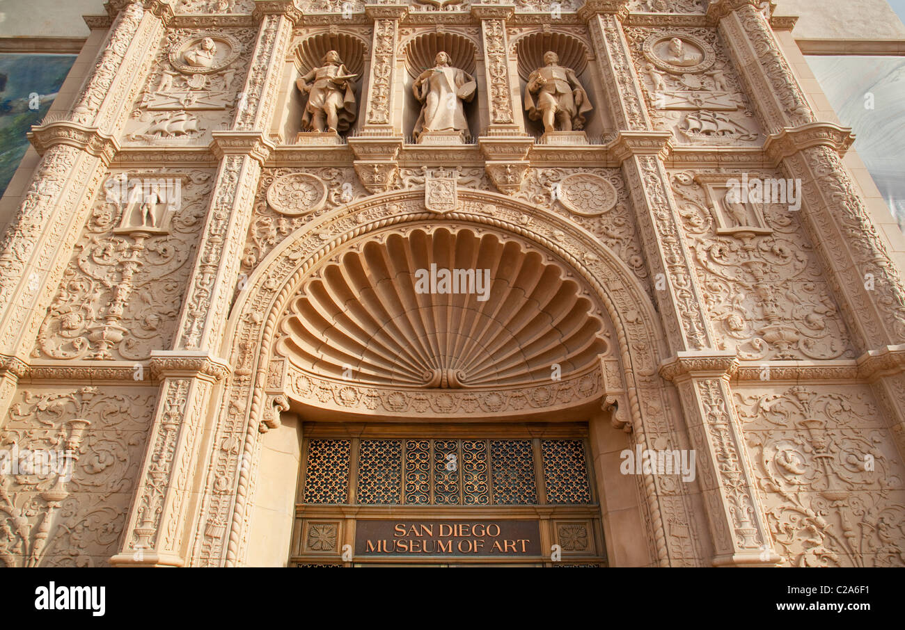 San diego museum of art exterior stock photo alamy