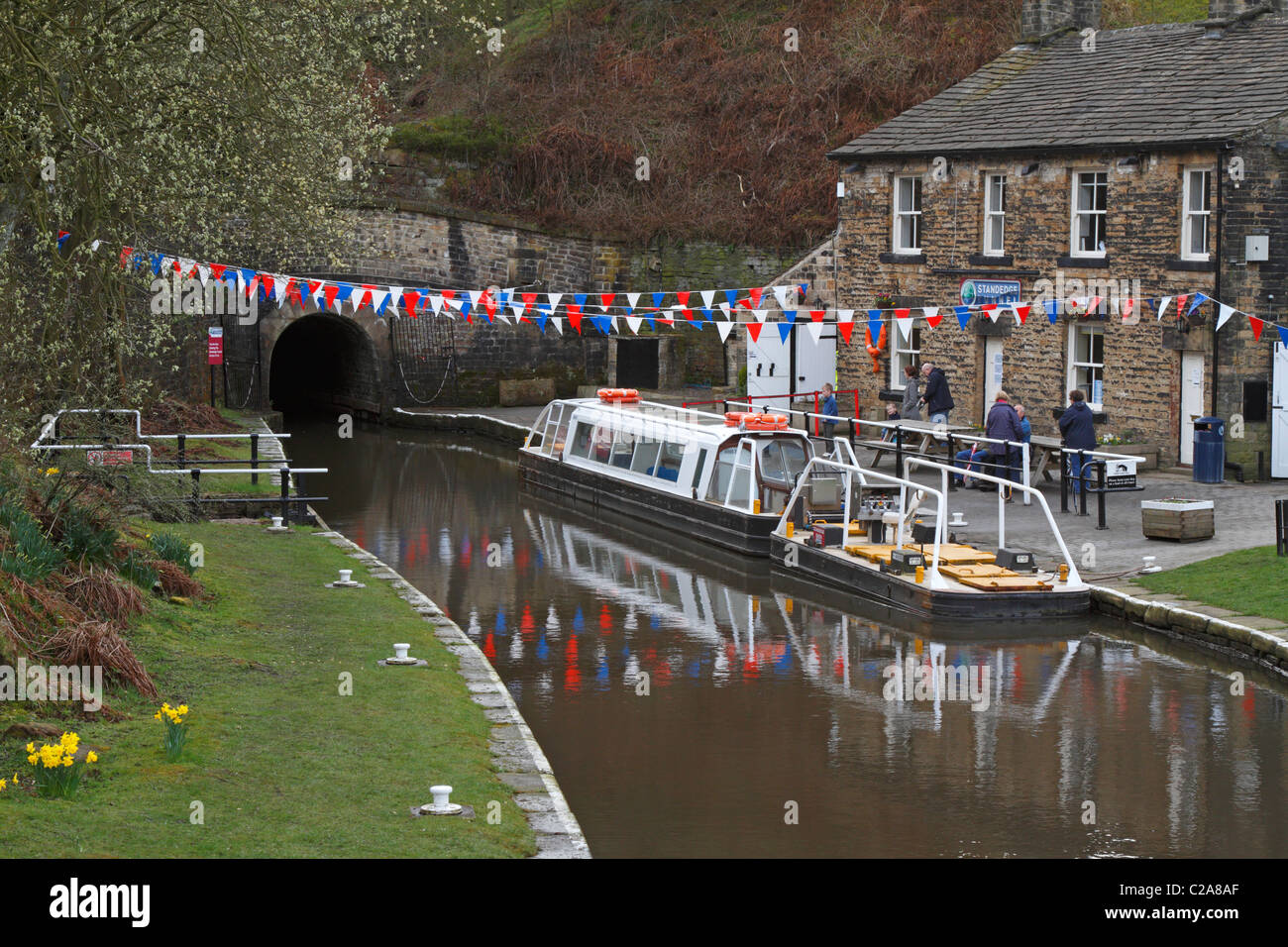 Tunnel End, Huddersfield Narrow Cana,l Marsden, West Yorkshire, England
