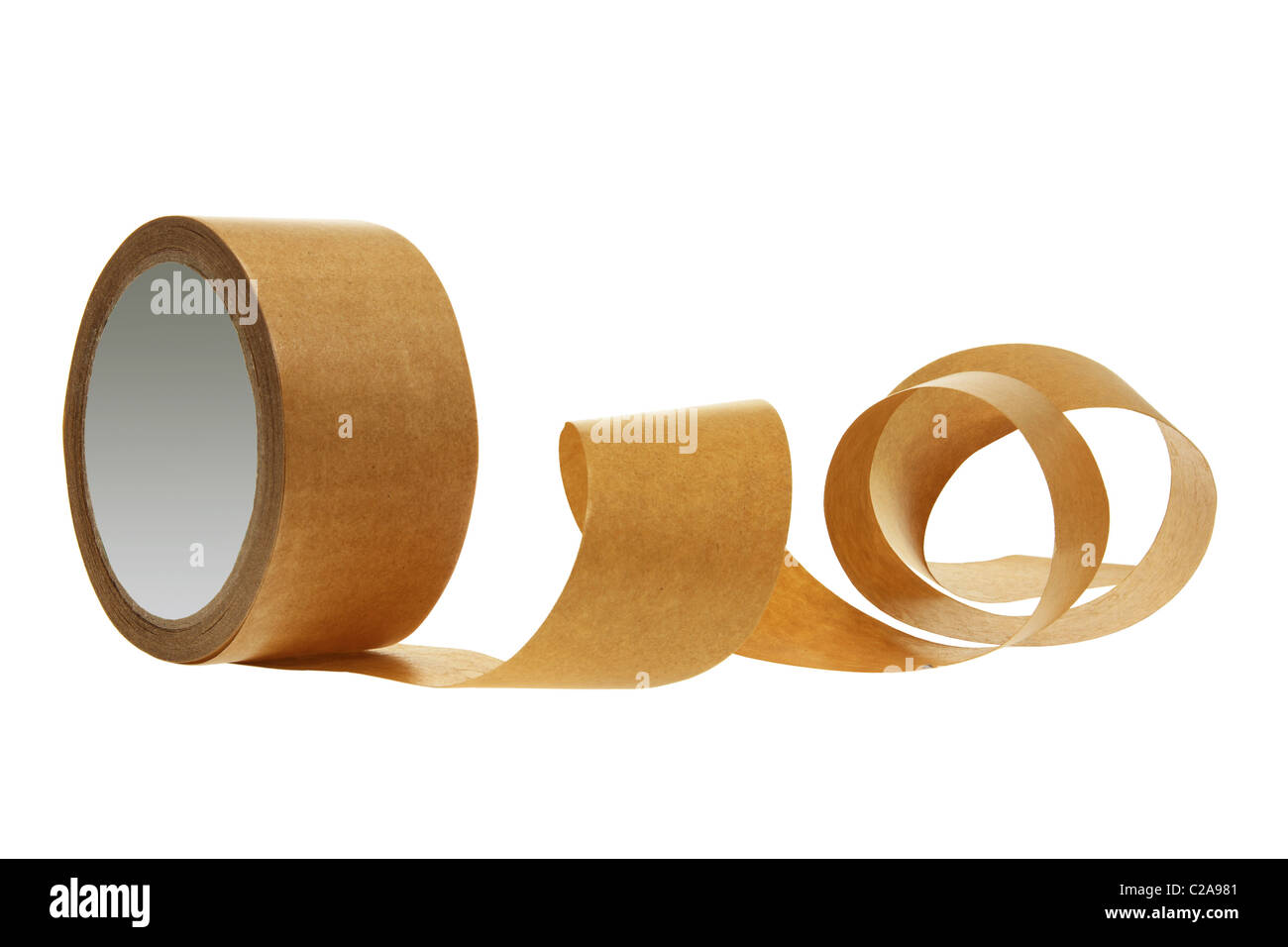 Roll of Packing Tape Stock Photo