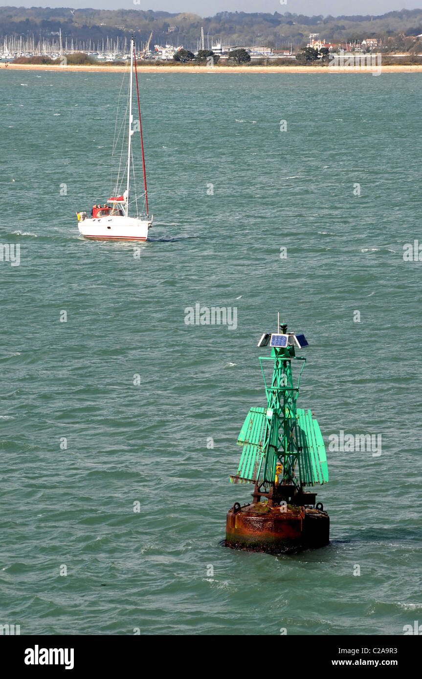 Starboard channel buoy hi-res stock photography and images - Alamy