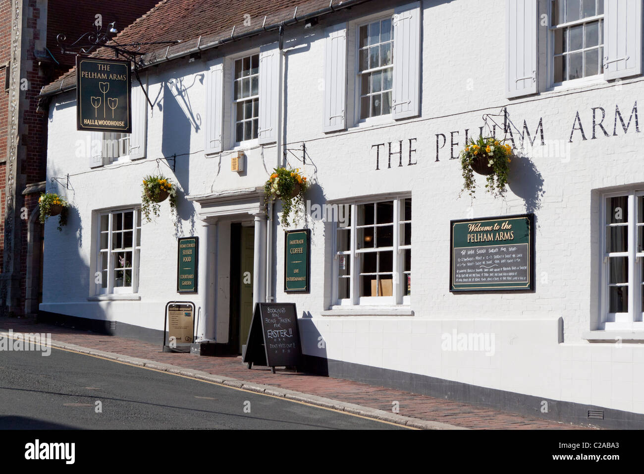 Hall and woodhouse pub hires stock photography and images Alamy