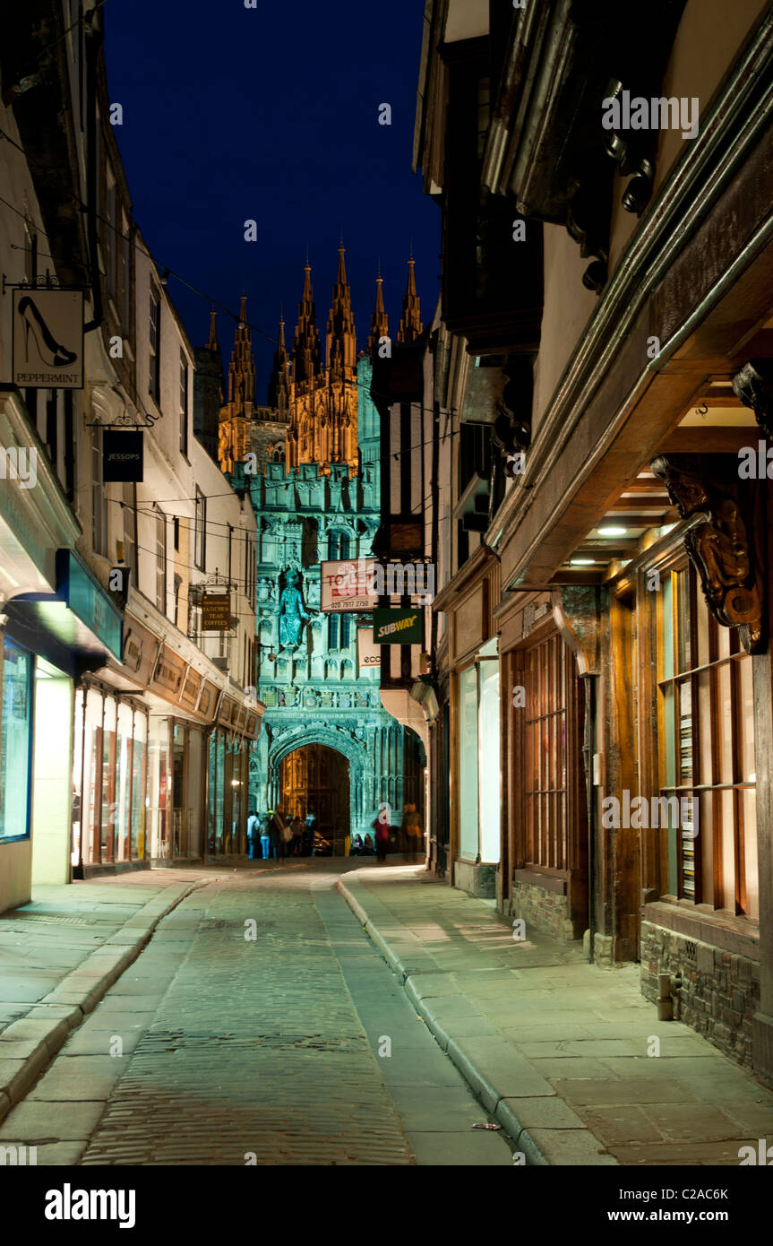 Canterbury City Kent England Stock Photo - Alamy