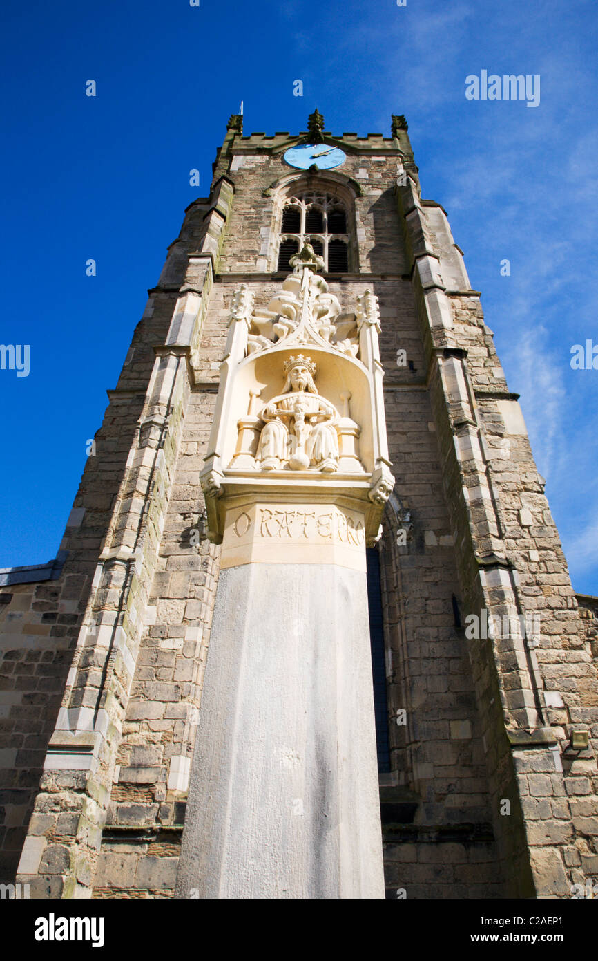 The Sotheby Cross at All Saints Church Pocklington East Riding of Yorkshire England Stock Photo