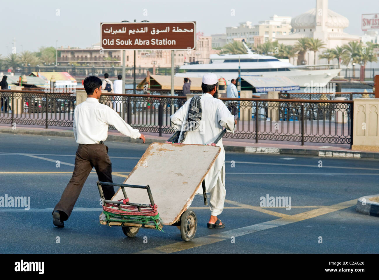 Porter, Dubai, United Arab Emirates, Middle East Stock Photo Alamy