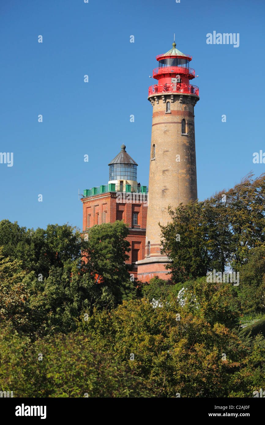 Kap Arkona Lighthouse on Island Rügen Stock Photo