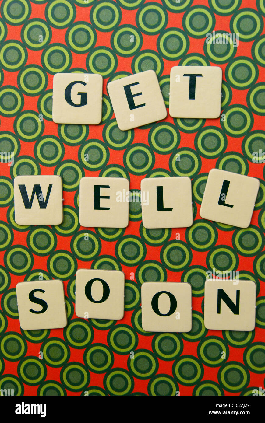 Get well soon Stock Photo
