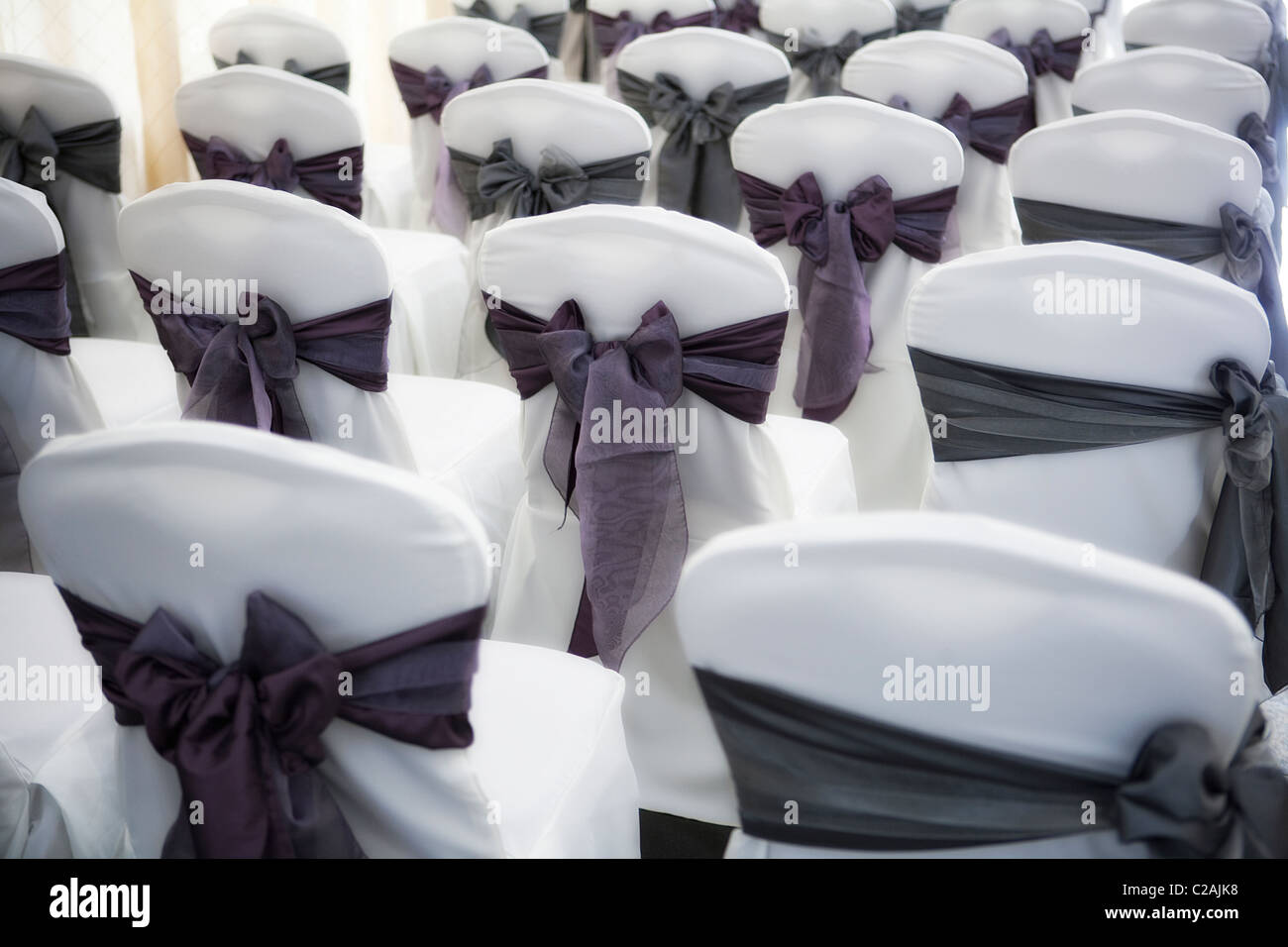 Chairs and Covers Stock Photo