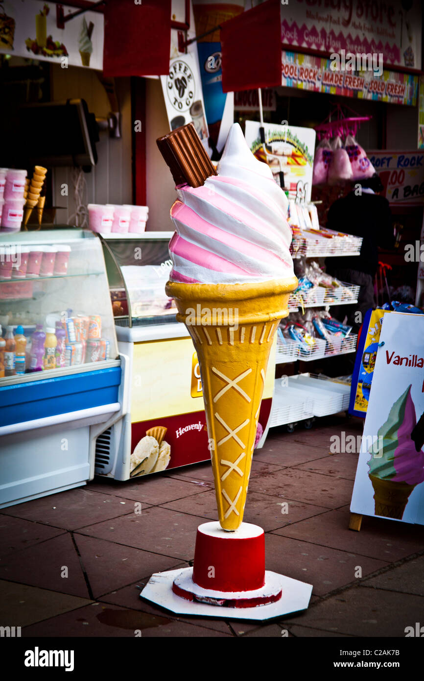 Giant Ice Cream cone Stock Photo Alamy