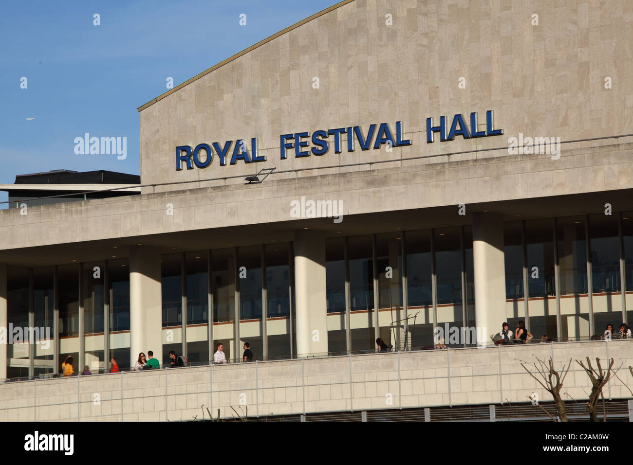 The Royal festival  hall in London UK Stock Photo