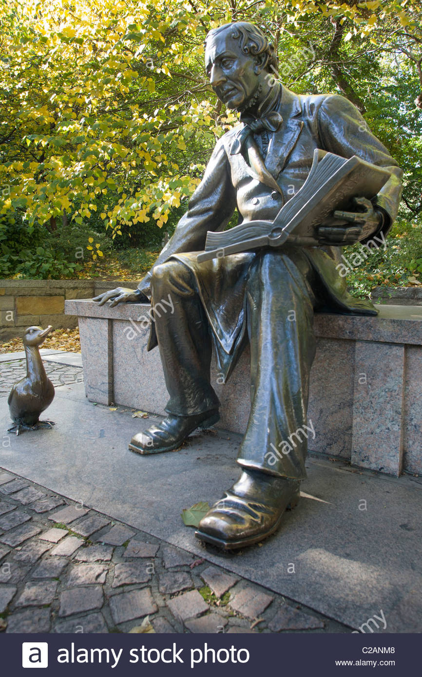 Central Park New York City Statue Stock Photos & Central Park New York