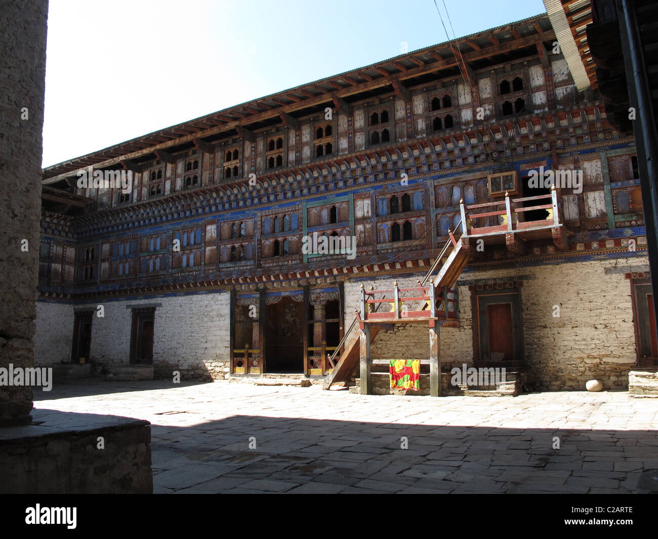 Wangdichholing Palace, Bumthang, Bhutan Stock Photo