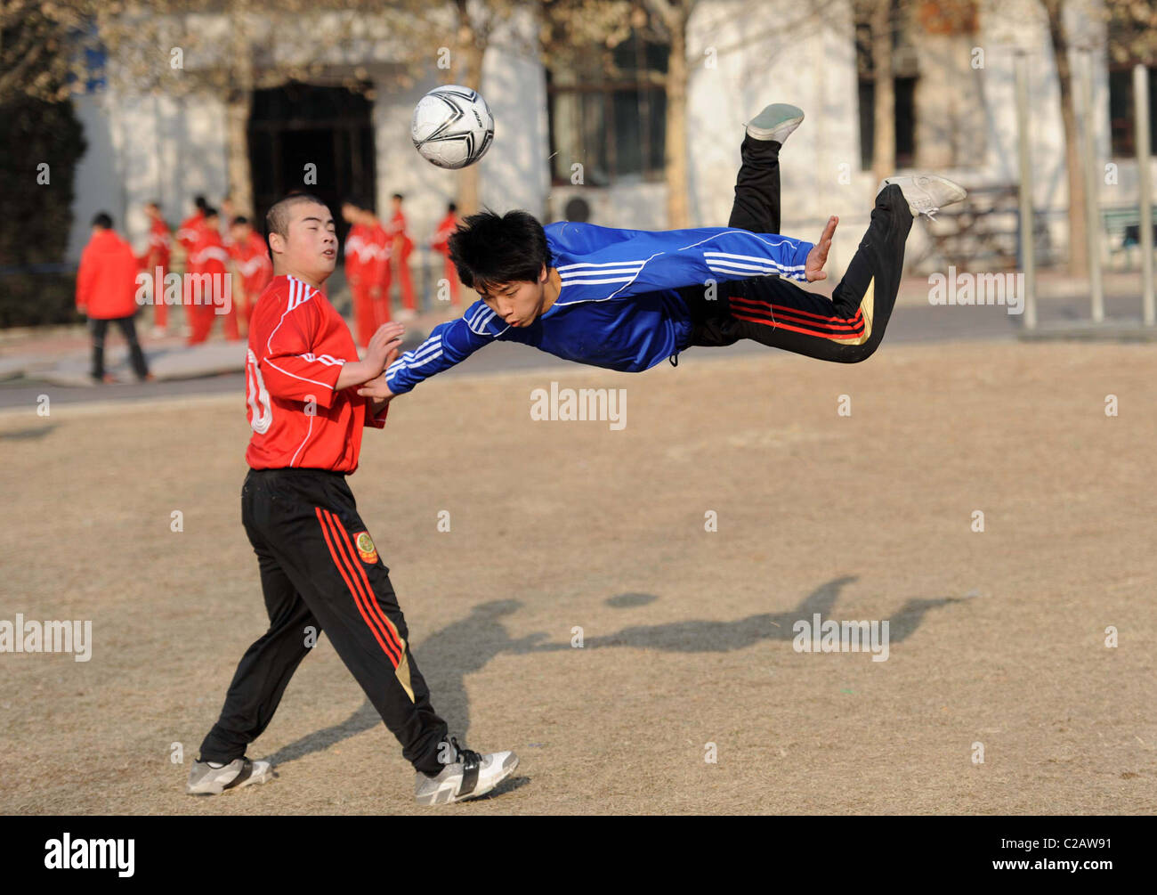 Shaolin soccer soccer fans in hi-res stock photography and images - Alamy